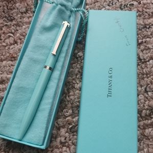 Tiffany & Co. Tiffany Ballpoint Pen 925 STERLING with Bag